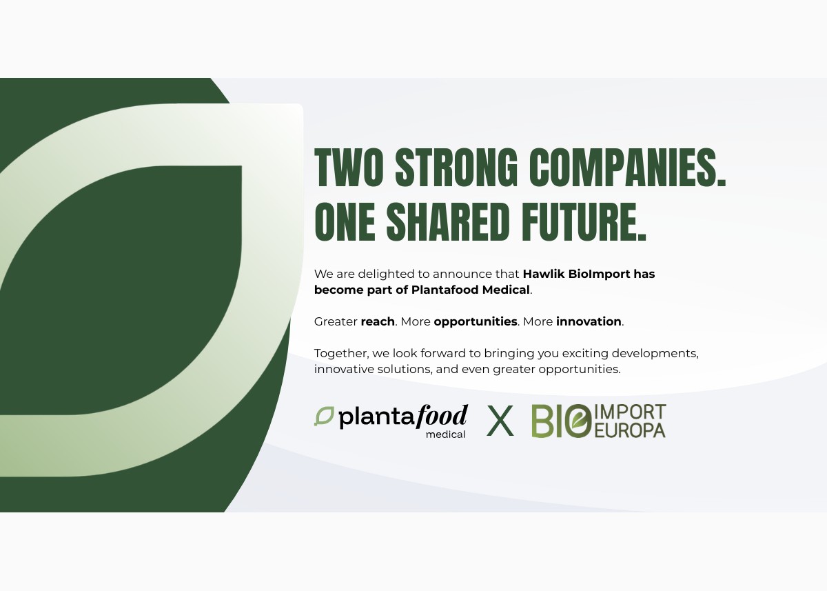 Plantafood Medical and Bioimport Europa – Two strong companies. One shared future.