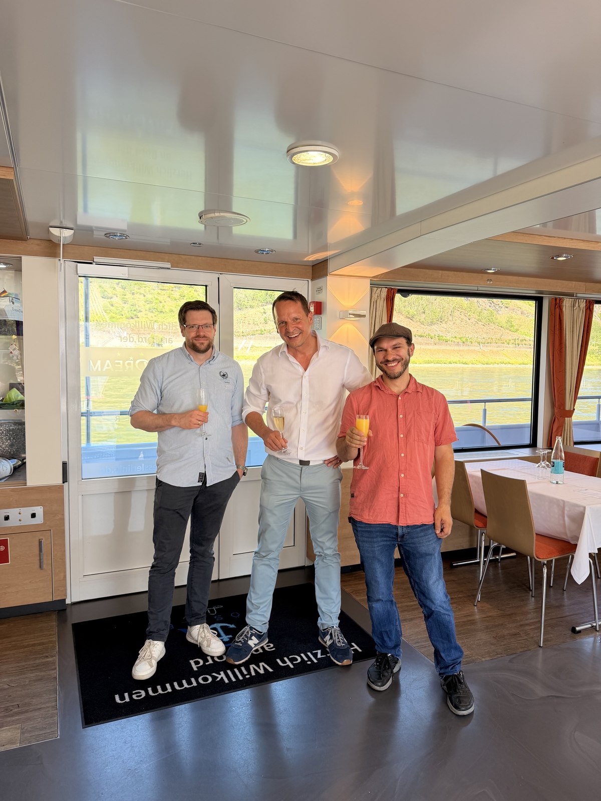 Impression from the Plantafood Medical Summer Celebration 2026 on the Rhine.